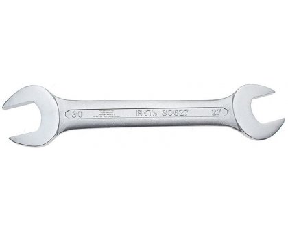 Chiave a forchetta doppia mm 27 x 30 esagonale BGS30627