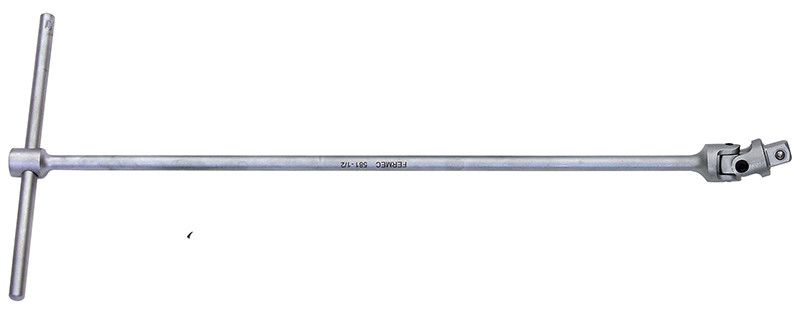 Chiave TI quadro maschio 1/2" snodata asta scorrevole FERMEC 581-1/2