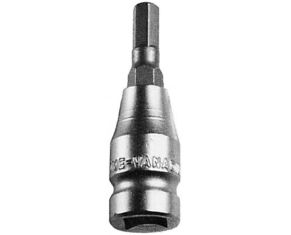 Chiave a bussola ESAGONALE mm 5x55 attacco 1/2" FERMEC 455