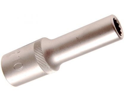 Chiave a bussola 1/2" mm 13x77 POLIGONALE LUNGA BGS