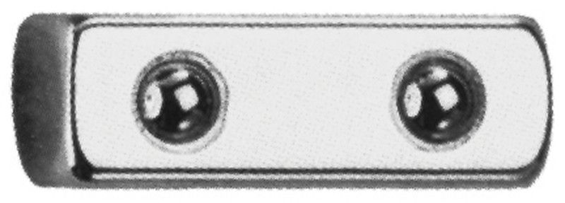 Quadro doppio 3/8" con sfera lunghezzza mm 24