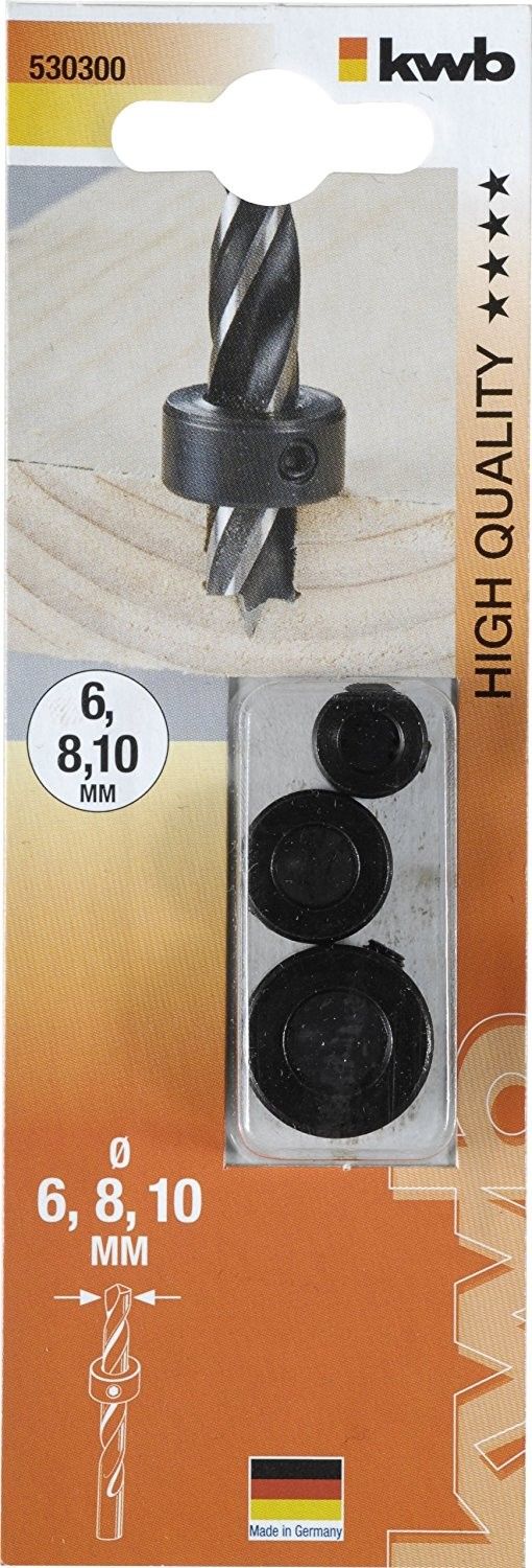 Limitatore di profondità  di foratura, 3 teilig, KWB 530300