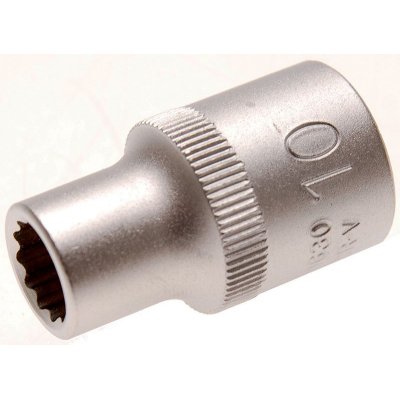 Bussola poligonale 1/2" x 10 mm satinata BGS10630