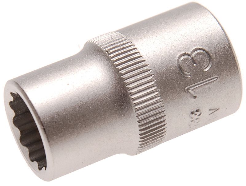 Bussola poligonale 1/2" x 13 mm satinata BGS10633