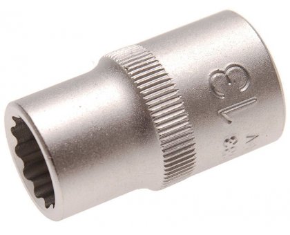 Bussola poligonale 1/2" x 13 mm satinata BGS10633