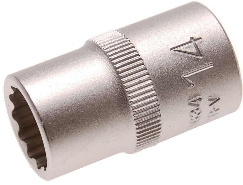 Bussola poligonale 1/2" x 14 mm satinata BGS10634