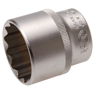 Bussola poligonale 1/2" x 34 mm satinata BGS10648