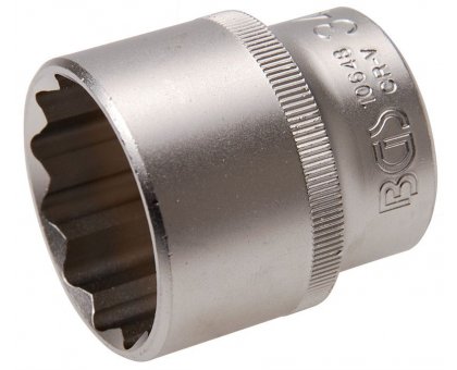 Bussola poligonale 1/2" x 34 mm satinata BGS10648