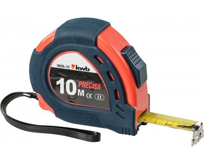 Flessometro con autostop mt 10 nastro mm 25 KWB 060810