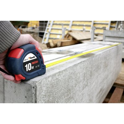 Flessometro con autostop mt 10 nastro mm 25 KWB 060810