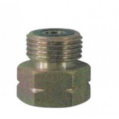 Manicotto in ottone F 1/2' dx a M 20x14 sn