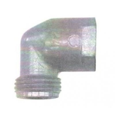 Gomito 90 gradi a sede piana MF 1/2'