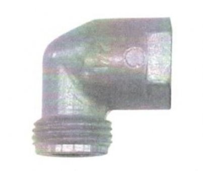 Gomito 90 gradi a sede piana MF 1/2'
