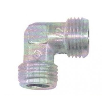 Gomito 90 gradi a sede piana MM 1/2"