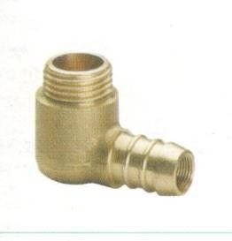 Portagomma gas metano curvo M 1/2' x 15 mm