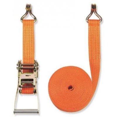 Cinghia con tirante a cricchetto e 2 ganci mm 6 x 35