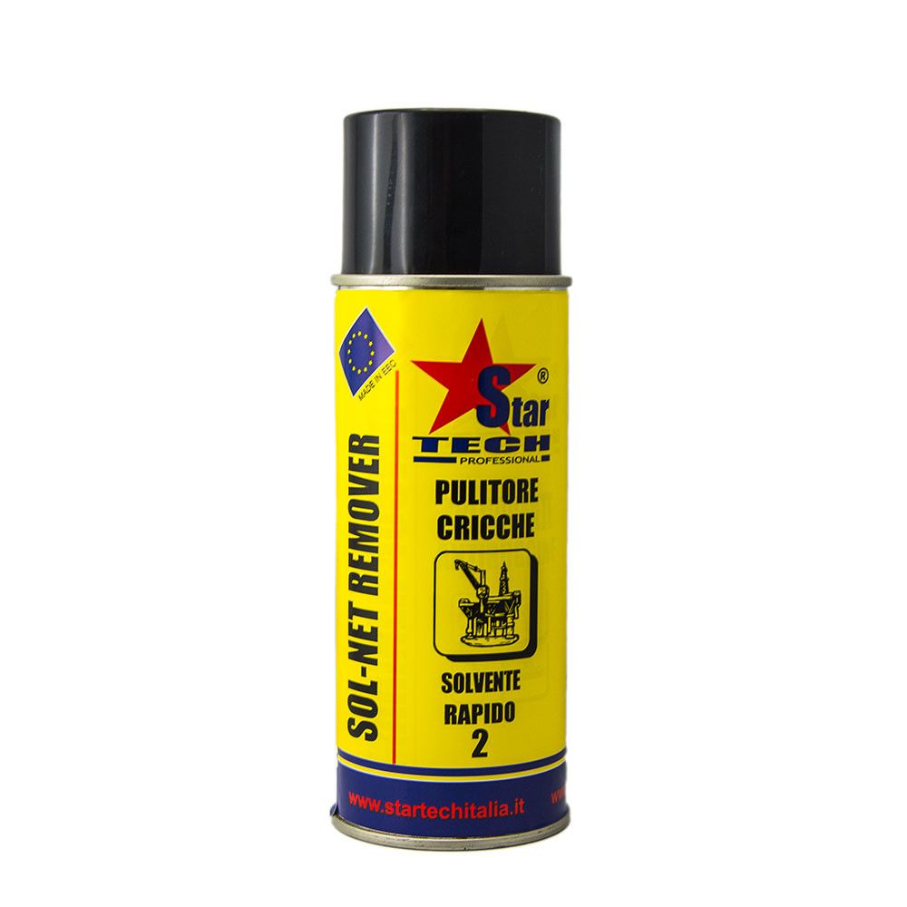 Solvente rapido pulitore cricche spray 400 ml SOL-NET STAR TECH