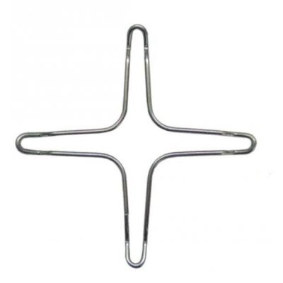 Reggipentola in filo cromato tipo grande cm 26,5