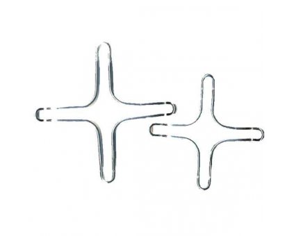 Reggipentola in filo cromato zincato mm 160