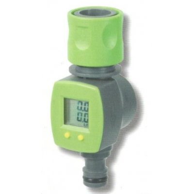 Misuratore di portata con raccordo rapido in plastica con display digitale