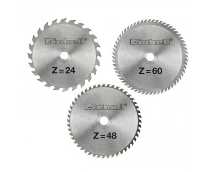 Set 3 Lame per Seghe, 210 x 30 x 2.5 mm Einhell 4502132