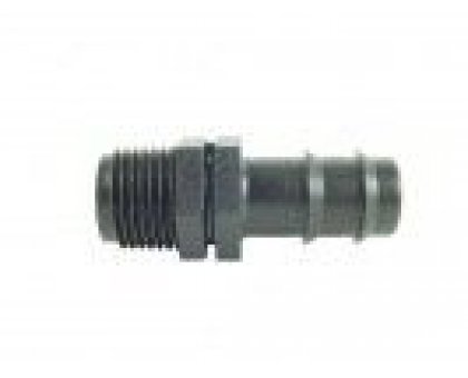 Portagooma plastica per tubo gocciolante M 1/2" x 16 mm