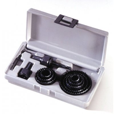 Set 11 pz seghe a tazza per trapano per fori mm 19-64