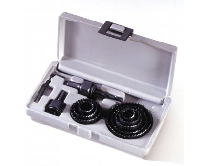 Set 11 pz seghe a tazza per trapano per fori mm 19-64