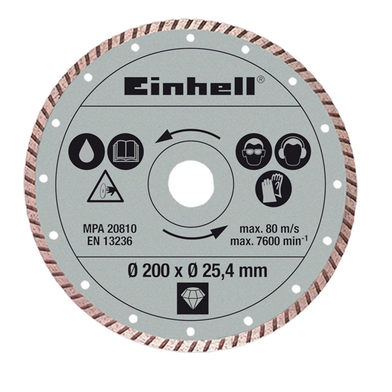 Disco diamantato per agliapiastrelle RT-TC 520 U Einhell 4301175