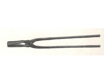 Tenaglia da forgia con becchi tondi diritti cm 50