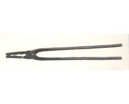 Tenaglia da forgia con becchi tondi a bocca di lupo cm 50