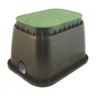 Pozzetto per impianti irrigazione plastica RETTANGOLARE STANDARD base mm 520x400