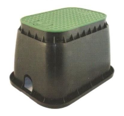 Pozzetto per impianti irrigazione plastica RETTANGOLARE JUMBO base mm 670x490