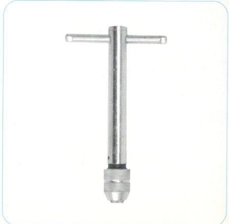 Giramaschicon pinza quadra per maschi metrici mm 3-10 lungh. 200 mm