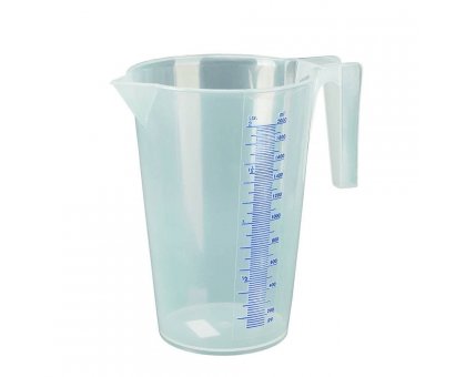 Caraffa graduata lt 2 trasparente n polipropilene PRESSOL