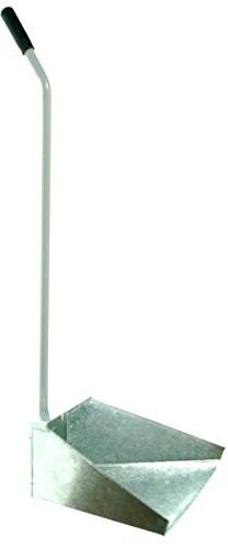 Paletta alzaimmondizie in lamiera zincata manico metallo