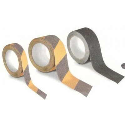 Nastro antiscivolo giallo/nero 50 mm x 10 mt adesivo