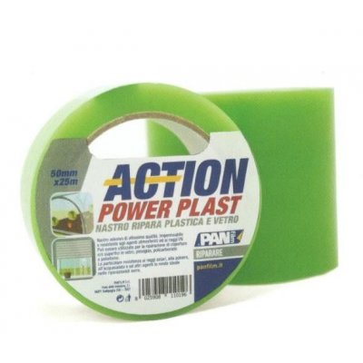 Nastro trasparente ripara plastica e vetro mm 50 x mt 25