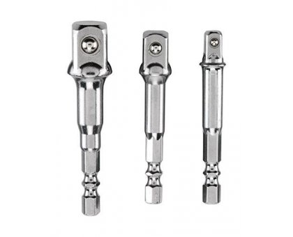 Set 3 adattatori 1/4 -1/2 - 3/8 KWB 105310
