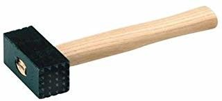Martello carpentiere tipo bocciarda gr 1000 con manico in legno