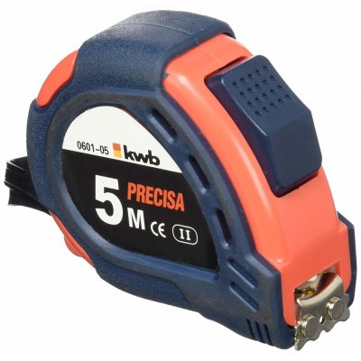 Flessometro con autostop mt 5 nastro mm 19 KWB 060105