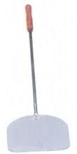 Pala pizza inox rettangolare mm 285x310 manicata