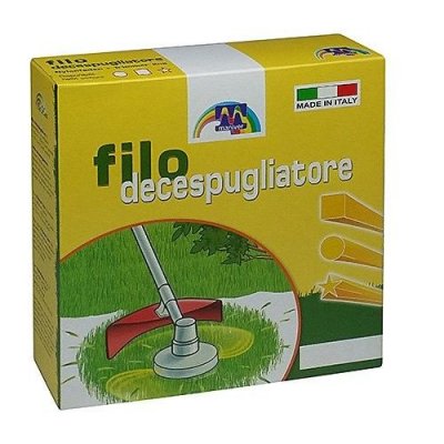 Filo per decespugliatore tondo, diametro 3,0 x 50 mt