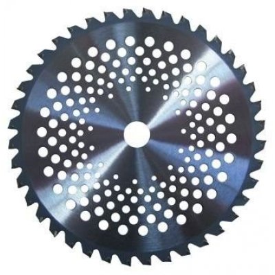 Disco per decespugliatore 40 denti con placca WIDIA mm 255