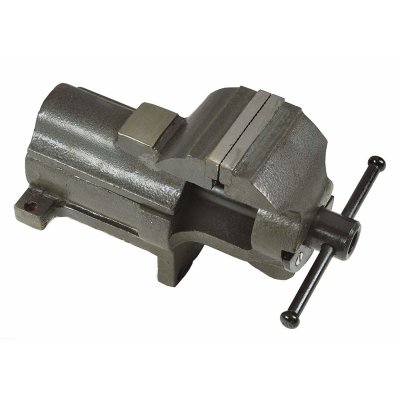 Morsa parallela in ghisa mm 100 ganasce in acciaio modello Italia