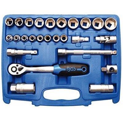 Set 26 pezzi chiavi a bussola da 3/8" mm 6-24 BGS