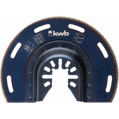 Lama semitonda per utensile multifunzione KWB 709450