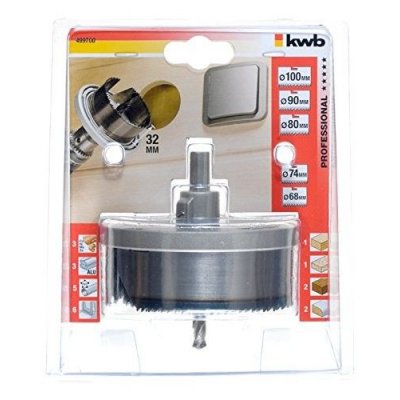 Set 5 seghe a tazza 68-100 mm KWB