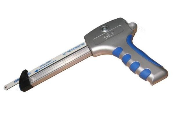 Pistola reggilama a telaio rientrante impugnatura metallo