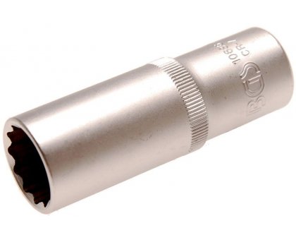 Chiave a bussola 1/2" mm 8x77 POLIGONALE LUNGA BGS